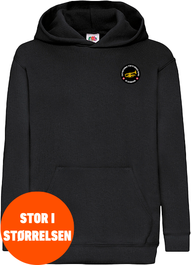 Fruit of the loom - Dubb Classic Hoodie Kids - Preto