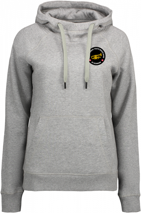 ID - Dubb Hoodie Women - Grey Melange