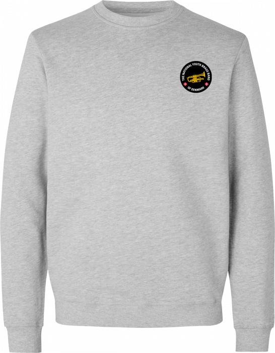 ID - Dubb Crewneck Men - Grey Melange