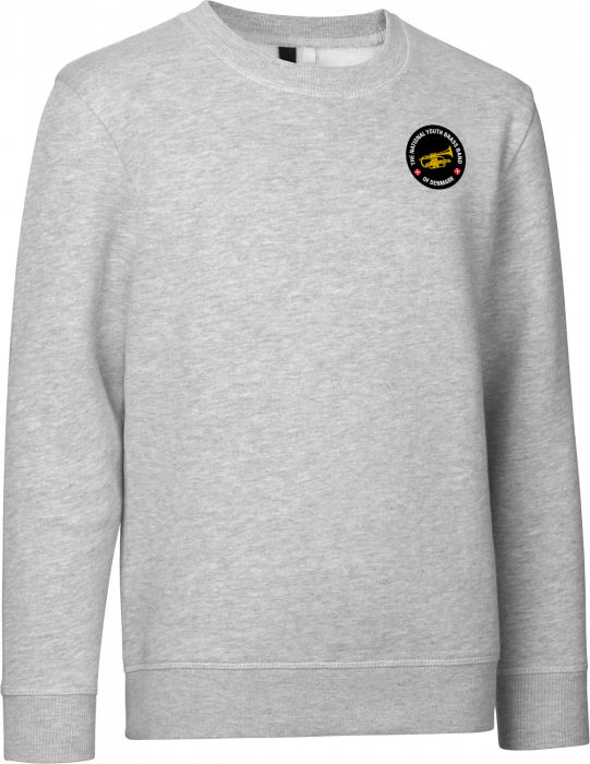 ID - Dubb Crewneck Børn - Grå Melange